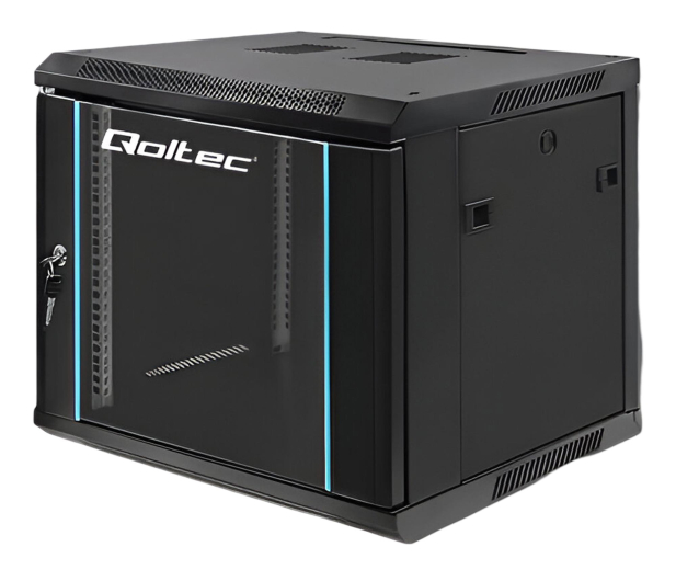 QOLTEC Szafa RACK 19 cali | 9U | 600 x 500 x 600 54466 - 1329962 - zdjęcie 3